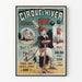 Plakat Cirque d'Hiver Carl Abs - Vintage'owa dekoracja ścienna Siła i Cyrk