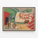 Plakat Cyrk Rancy 1856-1946 dekoracja ścienna vintage — oprawiony obraz na ścianie