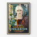 Plakat vintage teatru Civilization autorstwa C. Gardner Sullivan