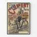 Plakat vintage Clément Paris Paris-Brest na rowerze