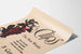 Plakat vintage 'Clips The New Weekly' z elegancką kobietą w czerwieni