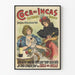 Plakat Vintage Coca z Inków, wino toniczne i digestif