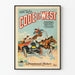 Plakat Vintage Code of the West - Dekoracja ścienna western