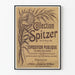 Plakat vintage Kolekcja Spitzer Rue de Villejust 33