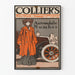 Plakat vintage Samochód Numer - Wydanie 1903 Collier's