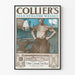Plakat vintage Collier's Illustrated Weekly Wielki strajk 1901