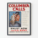 Plakat rekrutacyjny Armii Stanów Zjednoczonych Columbia Calls - Vintage patriotyczna dekoracja ścienna