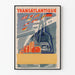 Plakat Vintage Spółka Generalna Transatlantycka - Morska Dekoracja Ścienna
