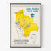 Plakat Karta Boliwia 1964 - Program Sojusz na rzecz Postępu