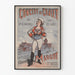 Plakat vintage Koncert w Chalet z Melle Margot