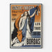 Plakat koncertowy paryski Les Trois Couleurs Bordas