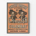 Plakat vintage Koncert Paryski Le Petit Bossu Chaillier