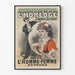 Plakat vintage Koncert-Spacer po Dzwonnicy na Polach Elizejskich