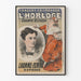 Plakat vintage Koncert Spacer promenadowy przy Zegarze na Polach Elizejskich