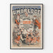 Plakat vintage Koncert – Spacer przy Zegarze na Polach Elizejskich
