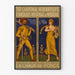 Plakat vintage konkurs międzynarodowy muzyki 1913 La Chaux-de-Fonds