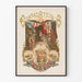 Plakat vintage Conrad Stein's Lager Bier dekoracyjny