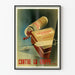 Plakat vintage medyczny Przeciwko grypie Artem Legrand