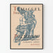 Plakat dekoracyjny vintage Temaguel Horia