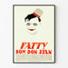 Plakat vintage Fatty som Don Juan