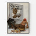Vintage plakat reklamowy Cream of Wheat do dekoracji ścian
