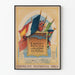 Plakat vintage Kredyt Foncier Algierii i Tunezji 1920