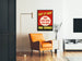 Plakat vintage Cut It Out War Savings - Retro dekoracja ścienna