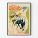 Plakat vintage Cycles Gladiator do dekoracji ściennej w stylu retro
