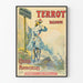 Plakat vintage Terrot Cycles et Motocycles Dijon