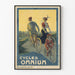 Plakat vintage Cycles Omnium dekoracja ścienna