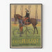 Plakat vintage Cycles Peugeot Valentigney Doubs