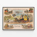Plakat vintage D. Rosenberg & Sons Standard Carriage Varnishes Nowy Jork — oprawiony obraz na ścianie