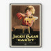 Plakat vintage filmowy Daddy z dzieckiem i spaghetti