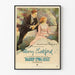Plakat vintage Daddy Long Legs Mary Pickford Dekoracja na ścianę