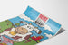 Plakat Vintage Dairy Pride Ice Cream Vache Souriante
