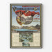 Plakat vintage statki parowe Jezioro Czterech Kantonów i Zugersee