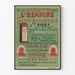 Plakat vintage L'Héadine Friction Antiseptique do salonów fryzjerskich