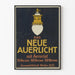Plakat vintage Das Neue Auerlicht lampa naftowa