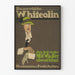 Plakat vintage Dauerwäsche Whiteolin do dekoracji ściennej
