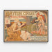 Plakat vintage Dayton Cycles Tentation Suprême - Retro dekoracja ścienna — oprawiony obraz na ścianie