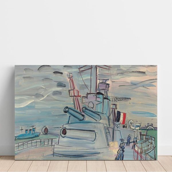 Reprodukcja obrazu na pokładzie floty - Raoul Dufy