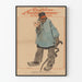 Plakat vintage De Bossche Carnaval Afgeschaft do dekoracji ściennej
