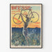 Plakat vintage Bogini 16 Rue Halévy Paryż - Dekoracja ścienna rower retro