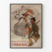 Plakat vintage Le Cacao Van Houten dekoracja ścienna