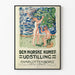 Plakat Wystawa Sztuki Norweskiej w Charlottenborg