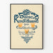 Plakat z wystawy sztuki vintage szwedzkiej w Charlottenborg