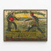 Plakat vintage niemiecki „Der Holländische Bauer Spricht” dekoracja ścienna historyczna — oprawiony obraz na ścianie