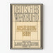 Niemiecki plakat wystawy Werkbund Bern 1917 vintage