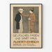 Plakat vintage dekoracja ścienna moda i sport Albert Ehrich Berlin
