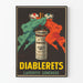Vintage plakat Bitter des Diablerets - Retro dekoracja ścienna na aperitif